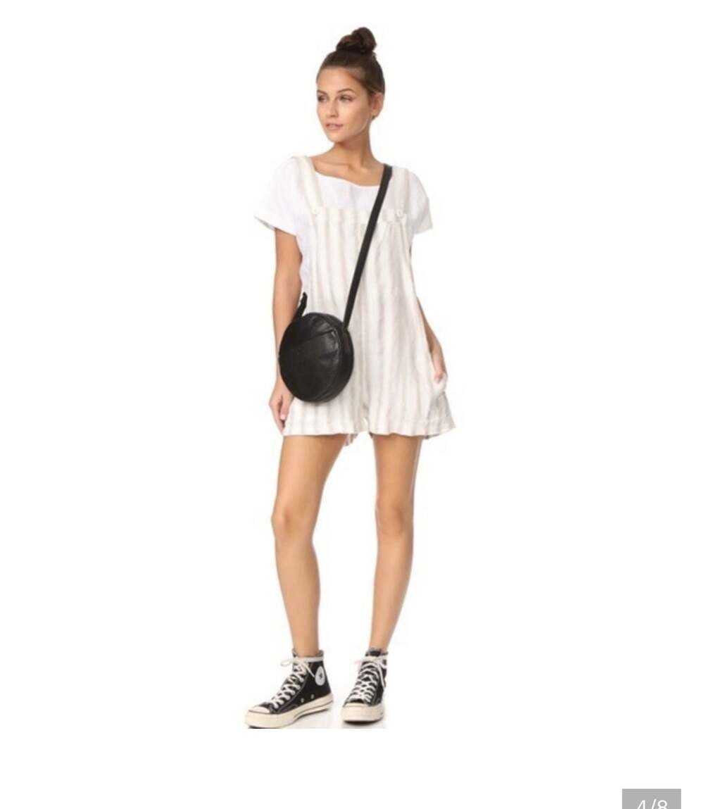 Free People Cute Short Overalls Size XS